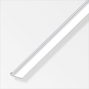 Protecion de bords 5.8 x 18 mm PVC blanc 1 m