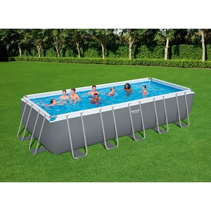 Power Steel Kit piscine hors sol 6,40 x 2,74 x 1,32 m