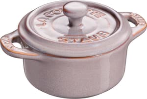 Keramik-Cocotte Mini rund, 10cm