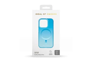 Back Cover Clear Case iPhone 15 Pro Light Blue