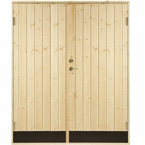 Portillon indépendant double, panneau de porte avec huisserie RA 151,2x197,8 cm Non-handlet