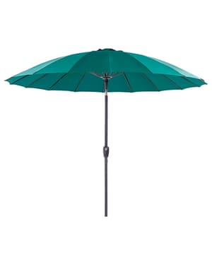 Parasol de jardin  2.55 m vert émeraude BAIA