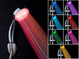 Soffione doccia LED 7 colori RAINBOW