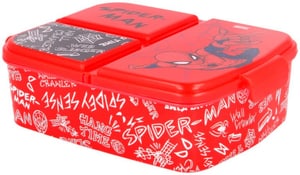 Spiderman - Brotdose mit Fächern