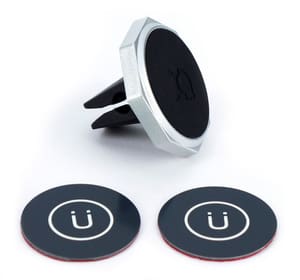 Universal Car Holder Air Vent Magnetic silber