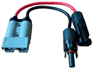 Câble adaptateur Anderson vers MC4, 20 cm, 12AWG
