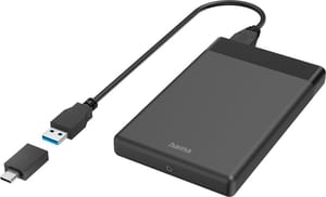 USB-Festplattengehäuse für 2,5" SSD- und HDD-Festplatten