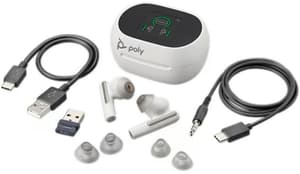 Voyager Free 60+ UC USB-A, Bianco