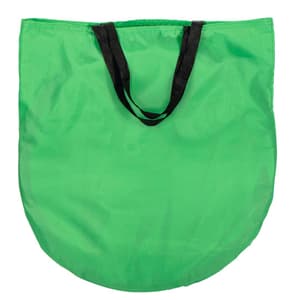 Fondale pieghevole "Chairy", da fissare agli schienali delle sedie, verde, Ø 130 cm