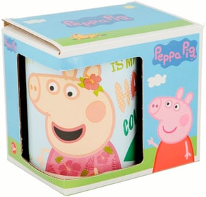 Peppa Pig - PINK IS MY HAPPY COLOUR - Tasse aus Keramik, 325 ml