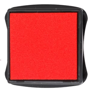 Fabric Ink Pad, rosso