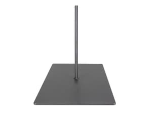 Pied pour paravents, 60 x 30 cm, tige Ø 1,5 cm, anthracite