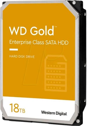WD Gold 18 TB 3.5"