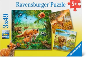 Les animaux monde Puzzle