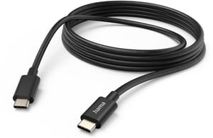 USB-C - USB-C, 3 m, Schwarz