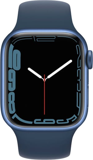 Watch Series 7 GPS, 41mm Blue Aluminium Case with Abyss Blue Sport Band