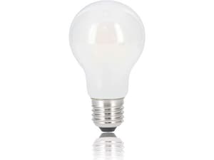 Filament LED, E27, 470lm remplace 40W, ampoule à incandescence, mat, lumière du jour