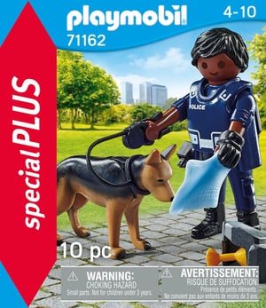 Playmobil 71162 Polizist mit Spürhun