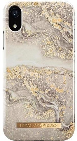 Apple iPhone XR Designer-Cover "Sparkle Greige Marble"