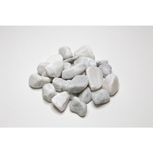 Bianco Carrara getrommelt 25/40 mm 20 kg