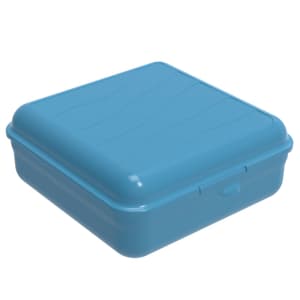 FUN Boîte à goûter 2,35 l, plastique (PP) sans BPA, bleu