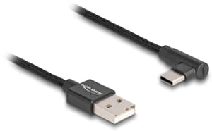 USB 2.0-Kabel USB A - USB C gewinkelt 0.5 m
