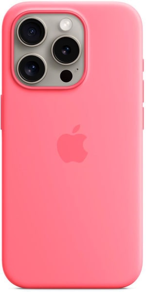 iPhone 15 Pro Silicone Case with MagSafe - Pink