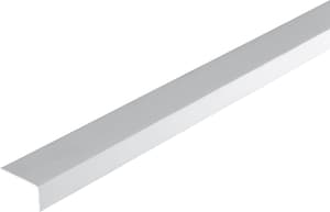 Winkel-Profil ungleichschenklig 19.5 x 35.5 mm PVC weiss 1 m