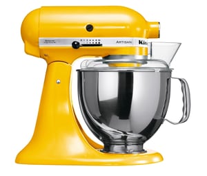 Robot de Cuisine Artisan KSM 150 Set jubilé jaune tournesol
