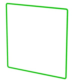 profil décoratif ta. 2x2 priamos vert