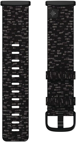 Versa 3/Sense Hybridgewebe Armband Charcoal Large
