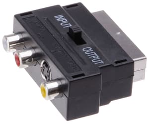 Adaptateur Scart IN et OUT