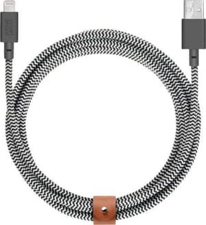 Câble USB-A vers Lightning tendance de 3 mètres en nylon tressé très résistant et garantie à vie - Cosmos