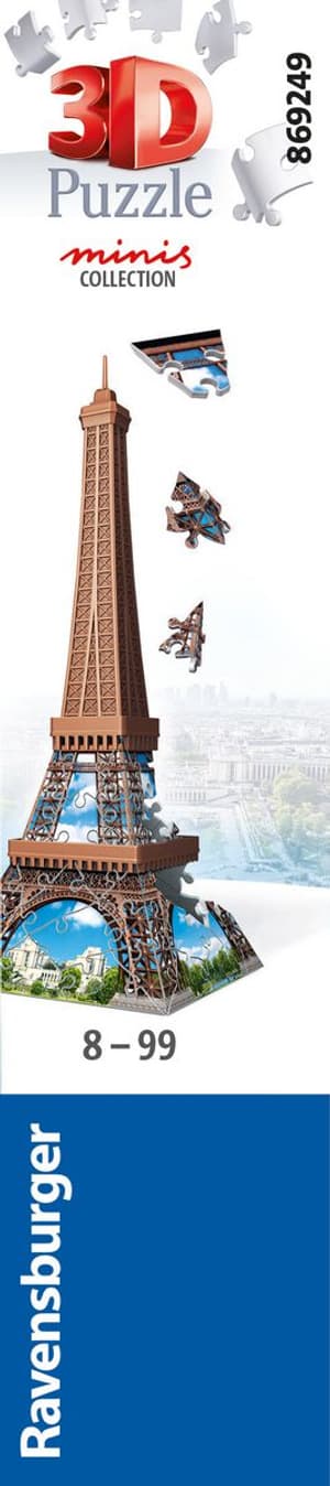 3D Mini Building Torre Eiffe