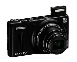 Nikon Coolpix S9600 Kompaktkamera schwar