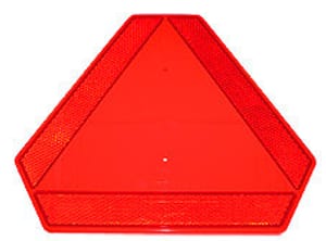 Triangle plastique