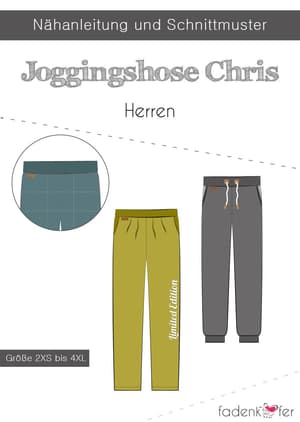 Papierschnittmuster Jogginghose