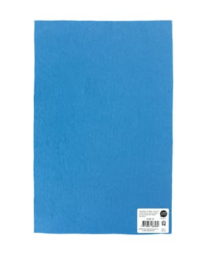 Feltro di qualità, azzurro, 20x30cm x 1mm