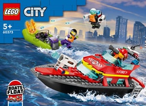 LEGO CITY 60373 BARCA DA FUOCO