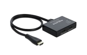 2-Port Signalsplitter HDMI- 2x HDMI 4K 60 Hz