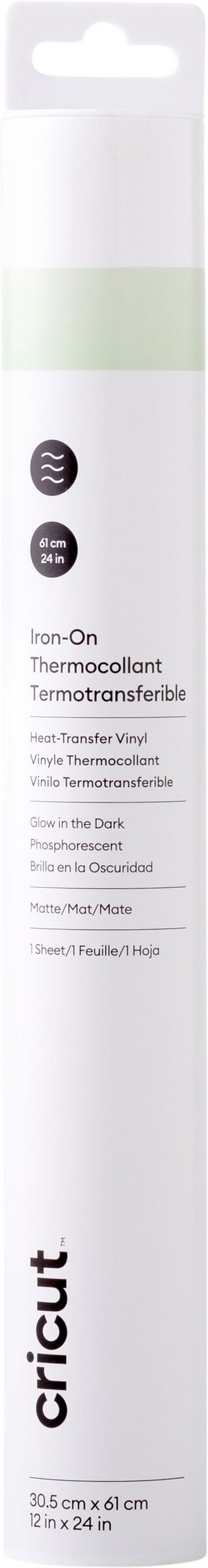 Film thermocollant Glow in the dark 30 x 60 cm