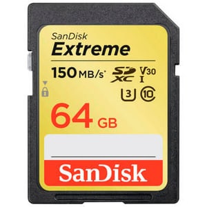 Extreme 150MB/s 64GB SDXC-Karte