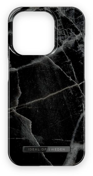 Back Cover Black Thunder Marble iPhone 15 Pro