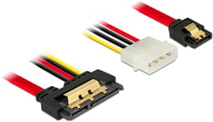 Câble combiné SATA3 Molex courant, 30 cm
