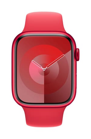 Watch Series 9 GPS + Cellular 45mm (PRODUCT)RED Aluminium Case with (PRODUCT)RED Sport Band - M/L