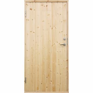 Portillon indépendant standard Panneau de porte avec huisserie LA 88,6x197,8 cm Non-handlet