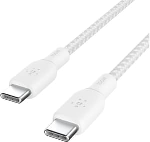 Boost Charge USB C - USB C 2 m Weiss