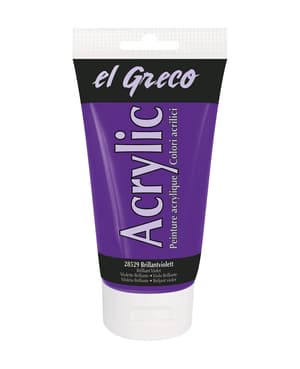KREUL el Greco Acrylic Brillantviolett 150 ml Tube