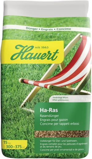 Ha-Ras Engrais pour gazon, 15 kg