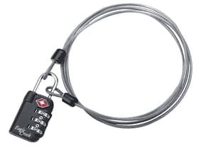 TSA 3-Dial Lock & Cable